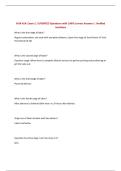 NUR 414&colon; Exam 2 &vert; UPDATED Questions with 100&percnt; Correct Answers &vert; Verified Solutions