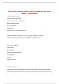 NUR 414 EXAM 3 Endocrine System &vert; UPDATED Questions with 100&percnt; Correct Answers &vert; Verified Solutions