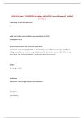 NUR 414 Exam 3 &vert; UPDATED Questions with 100&percnt; Correct Answers &vert; Verified Solutions