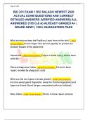 BIO 201 EXAM 1 RIO SALADO NEWEST 2026  ACTUAL EXAM QUESTIONS AND CORRECT  DETAILED ANSWERS &lpar;VERIFIED ANSWERS&rpar; ALL  ANSWERED &lbrace;185 Q & A&rcub; ALREADY GRADED A&plus; &vert;  BRAND NEW&excl; &vert; 100&percnt; GUARANTEED PASS 