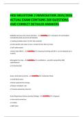 HESI MILESTONE 2 REMEDIATION 2025&sol;2026  ACTUAL EXAM CONTAINS 200 QUESTIONS  AND CORRECT DETAILED ANSWERS 