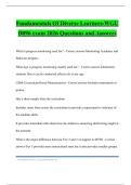 Fundamentals Of Diverse Learners-WGU D096 exam 2026 Questions and Answers