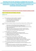 2025&sol;2026 TEST BANK&semi; PHARMACOTHERAPEUTICS FOR ADVANCED PRACTICE NURSE PRESCRIBERS&comma; 5TH EDITION WOO ROBINSON&period;COVERING CHAPTERS 1-55 QUESTIONS AND ANSWERS WITH RATIONALES