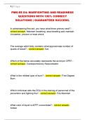 PMK-EE E4&colon; WARFIGHTING AND READINESS  QUESTIONS WITH 100&percnt; CORRECT  SOLUTIONS &vert; GUARANTEED SUCCESS&period; 