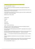 LCHI 466 Exam 2 Questions Well Answered Latest Update 2025-2026