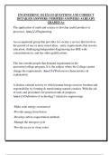 ENGINEERING 101 EXAM QUESTIONS AND CORRECT  DETAILED ANSWERS &lpar;VERIFIED ANSWERS&rpar; ALREADY  GRADED A&plus;