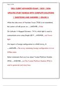 Dell Client Advanced Exam Study Guide 2025&colon; Practice Test & Solutions