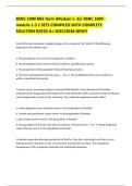 BSNC 1000 Mid Term &lpar;Module 1- 3&rpar;&sol; BSNC 1000 - module 1-3 2 SETS COMPILED WITH COMPLETE SOLUTION RATED A&plus; 2025&sol;2026 NEW&excl;&excl;