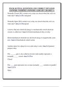 ENGR-363 FINAL QUESTIONS AND CORRECT DETAILED  ANSWERS &lpar;VERIFIED ANSWERS&rpar; ALREADY GRADED A&plus; 
