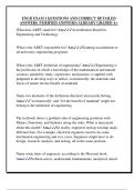 ENGR EXAM 1 QUESTIONS AND CORRECT DETAILED  ANSWERS &lpar;VERIFIED ANSWERS&rpar; ALREADY GRADED A&plus;
