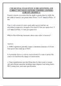 CME 405 FINAL EXAM STUDY GUIDE QUESTIONS AND  CORRECT DETAILED ANSWERS &lpar;VERIFIED ANSWERS&rpar;  ALREADY GRADED A&plus;