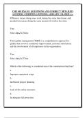CME 405 EXAM 1 QUESTIONS AND CORRECT DETAILED  ANSWERS &lpar;VERIFIED ANSWERS&rpar; ALREADY GRADED A&plus; 