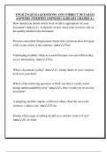 ENGR 270 QUIZ 6 QUESTIONS AND CORRECT DETAILED  ANSWERS &lpar;VERIFIED ANSWERS&rpar; ALREADY GRADED A&plus; 