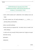 NUR 418 &ndash; Nursing Care of the Childbearing Family &vert; Concordia St&period; Paul &vert; 2025 Actual Exam Questions & Answers
