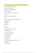  NUR 1060C Cardiovascular Assessment Exam &num;2 Questions Well Answered 