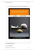 Test Bank for Management 12th Edition &lpar;John Wiley & Sons&comma; 2012&rpar; by John Schermerhorn&comma; Isbn no&semi; 9781118113929&comma; all 11 Chapters Covered