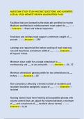 NAB EXAM STUDY STAN MUCINIC QUESTIONS AND ANSWERS ACTUAL 25&sol;26 NEWEST REVIEW GUARANTEED PASS