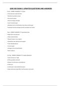 LDRS 302 EXAM 1 UPDATED QUESTIONS AND ANSWERS