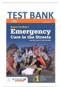 &OpenCurlyDoubleQuote;Nancy Caroline&rsquo;s Emergency Care in the Streets 8th Edition &ndash; Complete Study Guide & Chapter Reviews&rdquo;