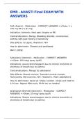 EMR - AHASTI Final EXAM WITH ANSWERS