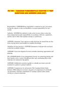  PN 1001 &ndash; CANADIAN FUNDAMENTALS CHAPTER 11 TEST QUESTIONS AND ANSWERS &lpar;2026-2027&rpar;