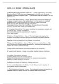 ACG 4101 EXAM 1 STUDY GUIDE