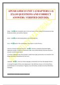 APUSH AMSCO UNIT 1 &lpar;CHAPTERS 1-4&rpar; EXAM QUESTIONS AND CORRECT ANSWERS&period; VERIFIED 2025&sol;2026&period;