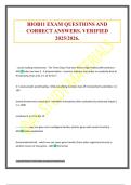 BIOB11 EXAM QUESTIONS AND CORRECT ANSWERS&period; VERIFIED 2025&sol;2026&period;