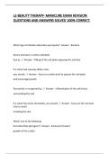 L2-BEAUTY THERAPY- MANICURE EXAM REVISION QUESTIONS AND ANSWERS SOLVED 100&percnt; CORRECT&period;