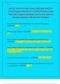 PACCC-CPACP Exam Newest 2025-2026 &sol;PACCC CPACP Preparation &sol;PACCC-CPACP Practice Exam  With 150 Complete Questions And Correct Answers  &vert;Already Graded A&plus;&vert;&vert;Brand New Versions&excl;&excl; 