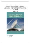 Student&rsquo;s Solutions Manual to Accompany Advanced Engineering Mathematics &ndash; 8th Edition &lpar;Peter V&period; O&rsquo;Neil&rpar;