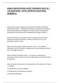 PSHRA CERTIFICATION LATEST &lpar;UPDATED&rpar; 2025&sol;26 &vert; 178 QUESTIONS &vert; WITH COMPLETE SOLUTIONS&comma; GRADED A&plus;