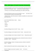 PHL 434 Quiz 2 And Correct Answers&period;