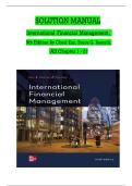 Solution Manual for International Financial Management 9th Edition &ndash; Cheol Eun & Bruce Resnick &lbrack;2025&sol;2026&rsqb;