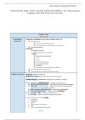 NURS 120 Med Surge 1 &lpar;MS 1&rpar; STUDY GUIDE &lpar;DAVIDSON&rpar; &plus;all weekly questions explained 2025-2026 West Coast University