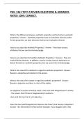 PHIL 1361 TEST 2 REVIEW QUESTIONS & ANSWERS RATED 100&percnt; CORRECT&period;