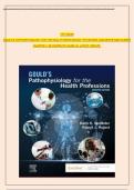 Gould&rsquo;s Pathophysiology for the Health Professions &ndash; 7th Edition &lpar;Van Meter & Hubert&rpar; &ndash; Complete Test Bank for Chapters 1&ndash;28&comma; A&plus; Updated Guide