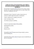 MARK 3321 FINAL EXAM QUESTIONS AND CORRECT  DETAILED ANSWERS &lpar;VERIFIED ANSWERS&rpar; ALREADY  GRADED A&plus;