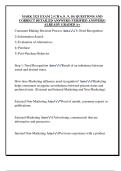 MARK 3321 EXAM 2 &lpar;CH 6&comma; 8 &comma; 9&comma; 10&rpar; QUESTIONS AND  CORRECT DETAILED ANSWERS &lpar;VERIFIED ANSWERS&rpar;  ALREADY GRADED A&plus; 