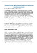 Milestone Certified Design Engineer &lpar;MCDE&rpar; 170 Practice Exam Questions and Answers&period;