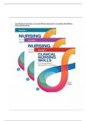 Nursing Skills&colon; A Concept-Based Approach 4th Edition &vert; Pearson Education &vert; Complete Test Bank with Answers