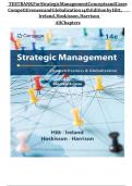 Test Bank for Strategic Management Concepts and Cases&comma; 14th Edition by Michael A&period; Hitt&period;pdf