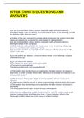 ISTQB EXAM B QUESTIONS AND ANSWERS