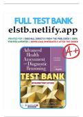 Test Bank For Advanced Health Assessment and Diagnostic Reasoning&comma; 4th Edition by Jacqueline Rhoads&comma; All Chapters 1 - 18 Covered