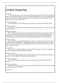US RAC Exam Prep Answered&period;