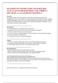 SSI ASSISTANT INSTRUCTOR  EXAM 2025-2026   ACTUAL EXAM 200 QUESTIONS AND CORRECT   DETAILED ANSWERS |ALREADY GRADED A+  