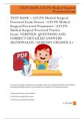 TEST BANK 1 ATI PN Medical Surgical  Proctored Exam Newest &sol;ATI PN Medical  Surgical Proctored Preparation &sol;ATI PN  Medical Surgical Proctored Practice  Exam  VERIFIED  QUESTIONS AND  CORRECT DETAILED ANSWERS  &lpar;RATIONALES&rpar; &vert;ALREADY GRADED A&plus; 