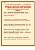 FLORIDA CORE PEST VERSION 1 AND VERSION 2  NEWEST 2025&sol; 2026 ACTUAL EXAM COMPLETE 200  QUESTIONS AND CORRECT DETAILED ANSWERS  &lpar;VERIFIED ANSWERS&rpar; &vert;ALREADY GRADED  A&plus;&vert;LATEST&excl;&excl; 