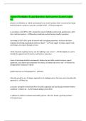 Airport Firefighter Exam Questions And Answers Latest Graded A&plus;