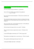 Airport Firefighter Study Guide Exam Questions And Answers Latest Graded A&plus;